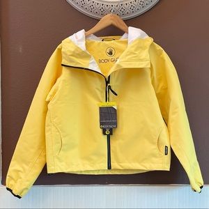 🌼 Yellow 🌼 Cropped Rain Jacket